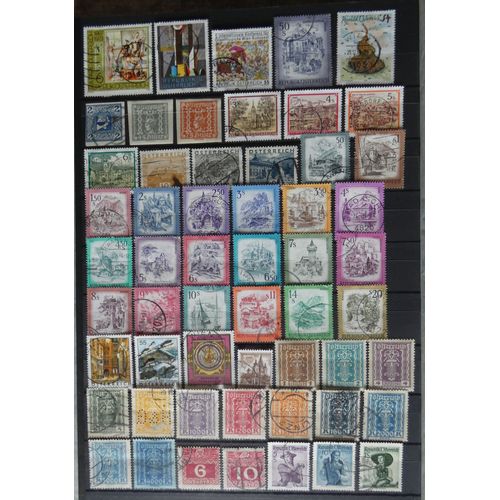 Lot De 133 Timbres Autriche Toutes Époques