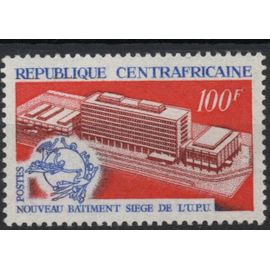 Centrafrique Timbre Nouveau Bâtiment De L' U.P.U.