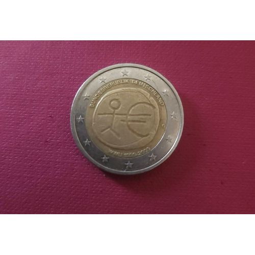 Vend Piece De 2 Euro Comemoratif Republique Federal Allemagne Année 1999 2009 Poids 8?.5 Diametre 25.75 Frappe Presse