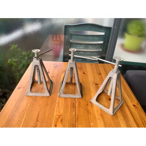 Lot De 3 Chandelles De Levage – Spécial Camping-Car, Robustes Et Stables