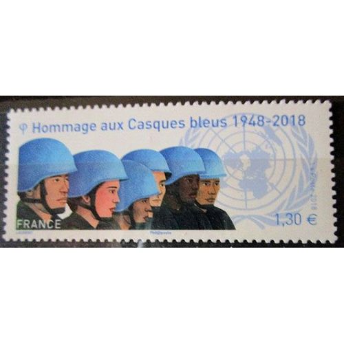 2018. F5220: Hommage Aux Casques Bleus.