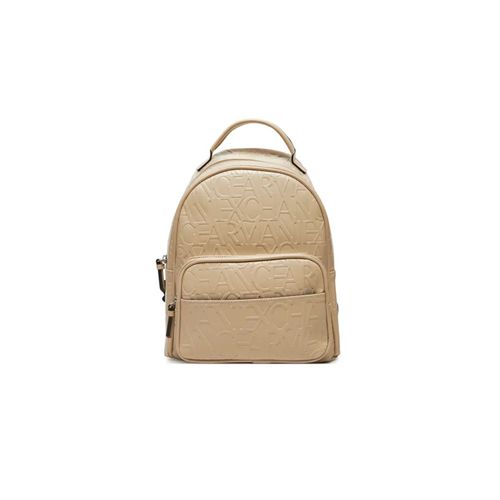 Sac à dos Armani Exchange All over Femme Beige
