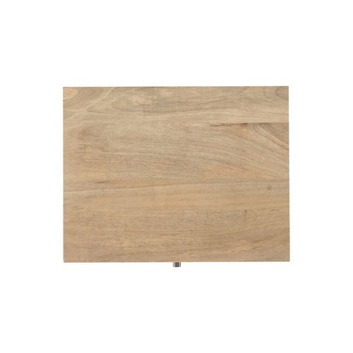 Table De Chevet En Bois De Manguier Gravé 1 Tiroir