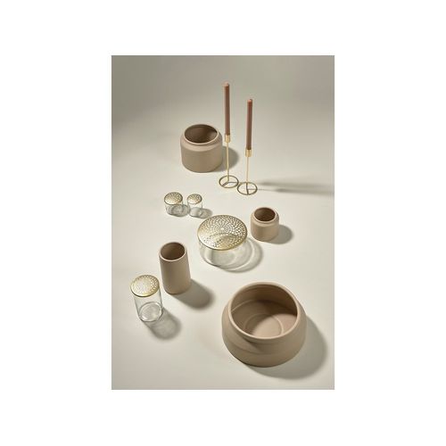 Cache Pot À Plante En Argile Beige Sable