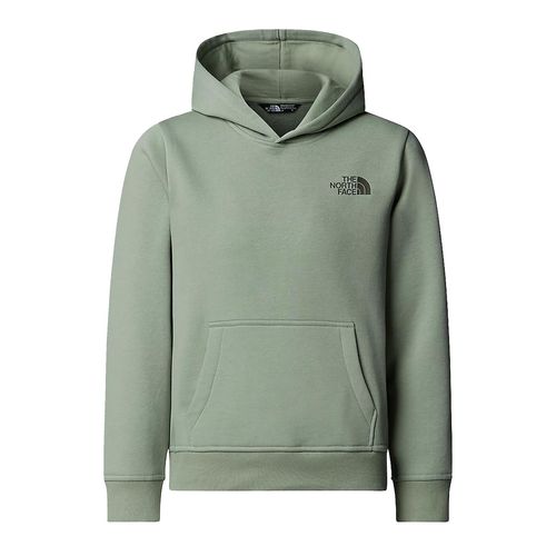 Sweat Capuche Hooded The North Face Teen Box Nse Regular Pullover Hdie Vert 13-15 Ans