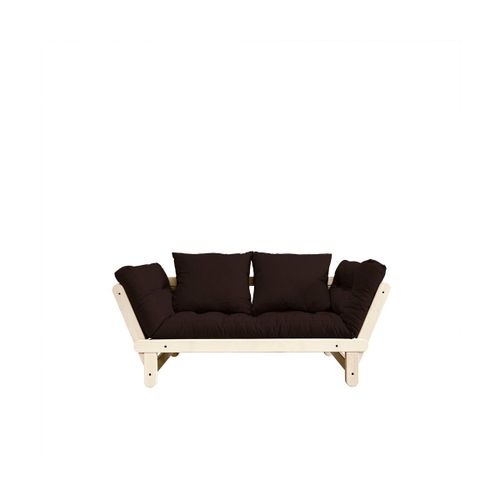 Canapé Convertible 2 Places Marron Beat - Karup Design
