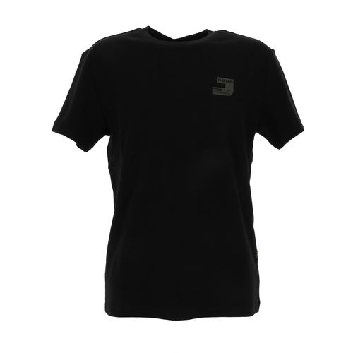 Tee Shirt Manches Courtes G Star Chest Logo R T Noir M