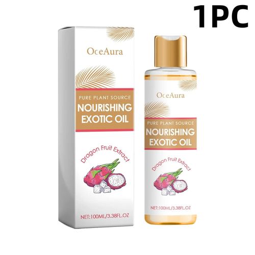Oceaura Huile Corporelle Fractionnée En Noix De Coco Soins Nourrissants Pour La Peau Sèche Huile De Massage À Absorption Rapide Pour Cheveux Et Ongles Secs Et Non Gras--1pc 