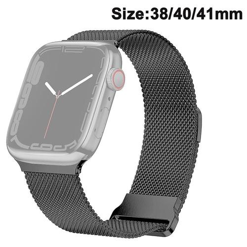 Bande Magn¿¿Tique Compatible Avec Le Bracelet Milanais Apple Watch Mesh