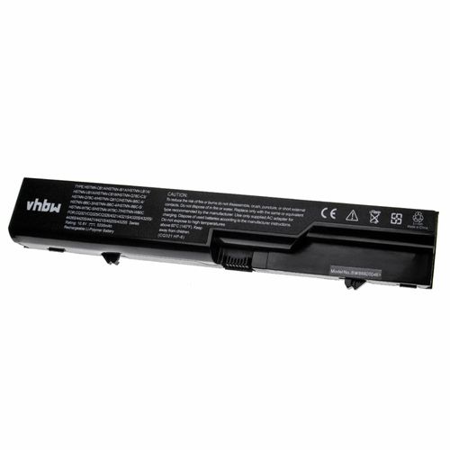 vhbw Batterie remplacement pour HP CompaQ HSTNN-Q81C, HSTNN-Q78C-4, HSTNN-Q78C-3, HSTNN-Q78C pour ordinateur portable (5200mAh, 10,8V, Li-polymère)