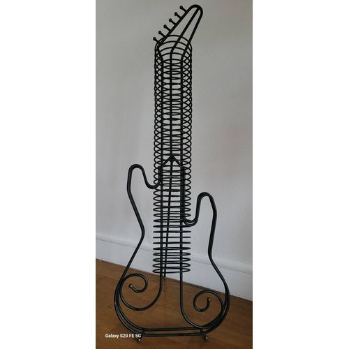 Porte Cd Forme Guitare Vintage