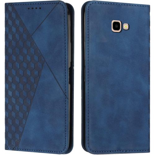 Kal-Coque Pour Samsung Galaxy A5 2017 / A520, Premium Flip Housse Étui Protection Rabat Clapet Portefeuille Phone Cover Magnétique [Porte Cartes] Antichoc Béquille Cover (Bleu)