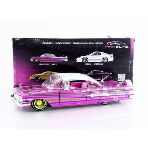 Jada Toys 1/24 - Chevrolet Impala Low Rider - 1960 35984p-Jada Toys