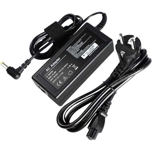 Chargeur 19V 3,42A 65W Ordinateur Portable pour Aspire 3 5 E15 ES1 E5 E1 V5 V3 S3 R3 E15 E17 E3 5750 5920 Emachines E525,PA-1700-02 PA-1650-02 Notebook Alimentation,5 x 1,7mm.