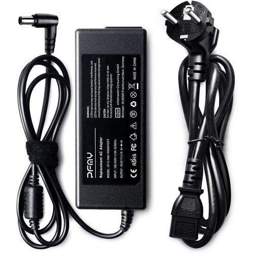 Alimentation Ordinateur Portable Chargeur Adaptateur 90W 19,5V 4,7A pour Sony VAIO PCG VGP VGN Notebook VGP-AC19V19 VGP-AC19V36 VGP-AC19V37 VGP-AC19V42 VGP-AC19V48 VGP-AC19V63 AC Adapter