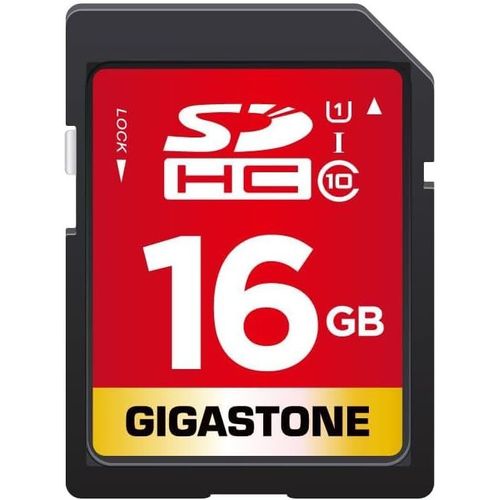 16 Go SDHC Carte Mémoire,Prime Série,Vitesse de Transfert allant jusqu'à 80 Mo/s. pour photos,vidéos,musique,fichiers,Caméscope,Caméra,PC,Classe 10 U1 UHS-I