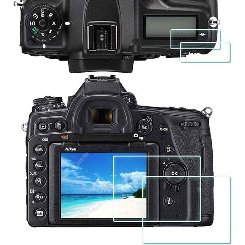 D780 Film de Protection d'Ecran pour Nikon D750 D780 Appareil Photo,D750 Protecteur Verre Trempé Optique 0,3mm Dureté 9H Anti-Rayure Anti-Trace Anti-Bulle -Lot de 4