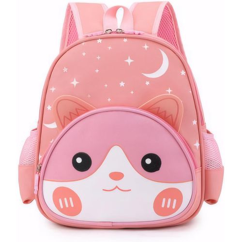 KALANKA-Sac à Dos Garcon Fille Enfants, Imperméable Réglable Sac à Dos Cartable pour Enfants, Chats et Chiots, Dinosaure Cartable pour Ecole Maternelle, Crèche Garderie, 2-7 Ans