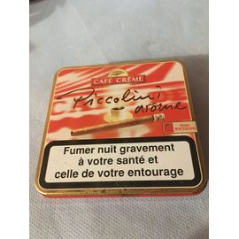 Boite Métal - Café Crème - Piccolini Arôme - Pour Collectionneur