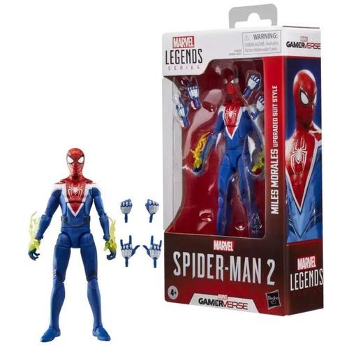Spiderman Marvel Legends Series Gamerverse Miles Morales Upgraded Suit Style