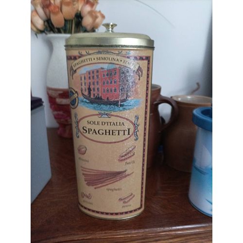 Boîte Métal Pour Spaghetti