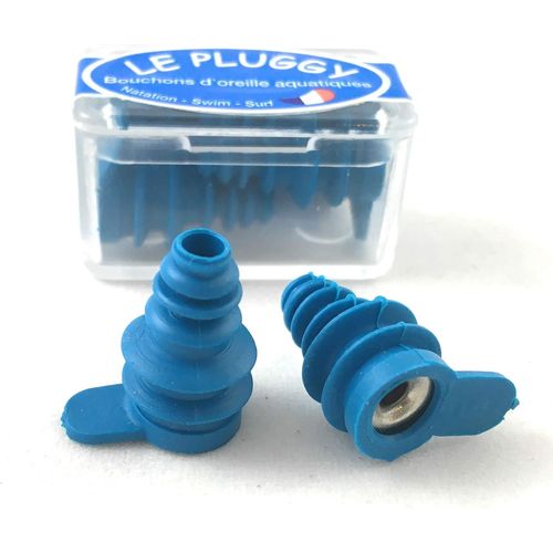 Kalanka-Le Pluggy - Bouchons D'oreilles Souples, Ajustables Et Réutilisables Adultes Enfants Dès 7 Ans ¿ Fabriqués En France Piscine Mer Bain Natation Surf & Activités Nautiques
