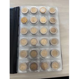 Collection De 333 Pièces Euro – 2€, 1€, 50c, 20c – Monaco, Andorre, Grèce (S), Malte, Etc. – Très Bon État