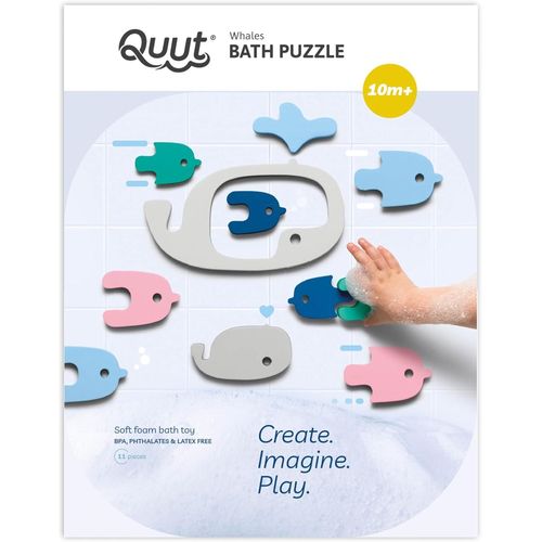 ERYI-- Puzzle De Bain Baleines \U2013 Jouets De Bain Bébé À Partir De 10 Mois \U2013 Jeux De Bain Bébé - Stimule La Motricité Et L'Imagination