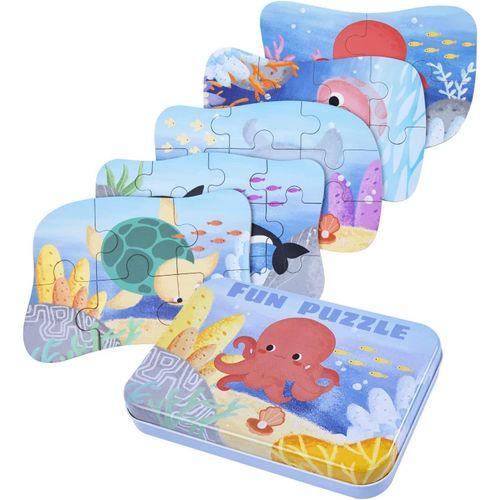 ERYI-Puzzle Enfant 2 3 4 5 Ans, Puzzles En Bois Pour Enfants,Jouet Puzzle Pour Enfants, Jouet Puzzle Éducatif Pour Garçons Filles 2-5 Ans
