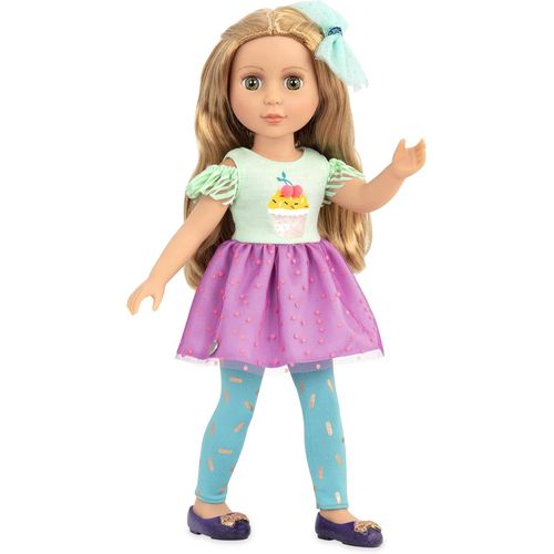 ERYI-Gg51087Z Poupée Sashka Cheveux Blonds 35,6 Cm