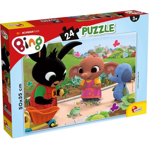 ERYI-, Puzzle Pour Enfants À Partir De 3 Ans, 24 Pièces - Bing La Grenouille 77991