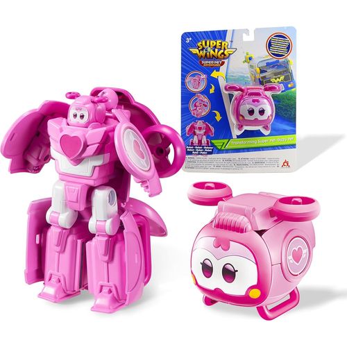 ERYI-Transformations Supercharged Dizzy Pet, Figurine De Jeu D'Environ 6 Cm Pour Enfants, Jouet-Avion Et Figurine-Robot Pour Les 3 Ans Et Plus, Garçons Filles