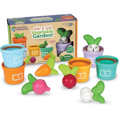 Eryi-Cache-Cache Dans Le Potager, Jouets D'apprentissage Pour Tout-Petits, Jouets Durables, Dès 18 Mois