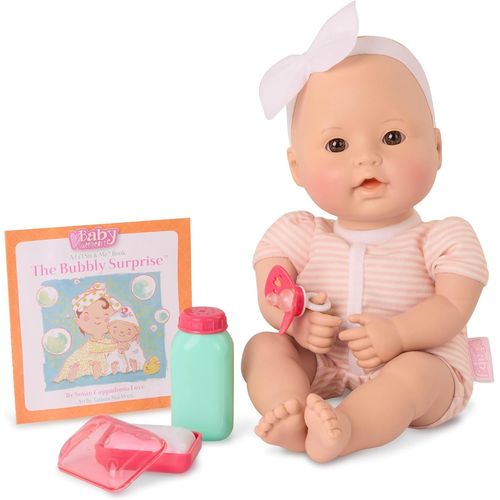 ERYI-- Poupée Bébé De 30 Cm - L'Heure Du Bain - Corps Doux - Accessoires Pour L'Heure Du Bain - Jeu De Simulation - Jouets Pour Enfants De 3 Ans Plus