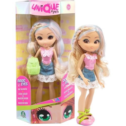 ERYI-Unique Eyes, Poupée De 25 Cm - Rebecca, Avec Leur Regard Qui Te Suit Des Yeux, Avec Vêtements, Jouet Pour Enfants À Partir De 3 Ans, , Mym442