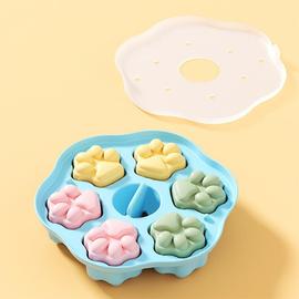 Moule Fondant En Silicone Bébé 3d 2 Pièces Moule En Forme d'Empreinte Pour Bébé  Moules à Gâteau En Silicone Pour Fondant Cuisson Outils De Pâtisserie Moules  De Décoration De Gâteau Bricolage 