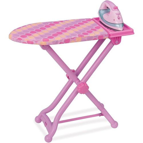 ERYI-Play Circle Ensemble De Nettoyage Pour Enfants - Fer À Repasser Jouet - Table À Repasser Pliable - Jeu De Rôle - 3 Ans Et Plus