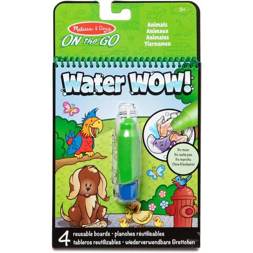 ERYI-Water Wow! Livres De Peinture Magique D'Animaux Avec Des Stylos À Eau, Livres De Coloriage À L'Eau Pour Les Enfants De 3 4 5 6 7, Jouets De Voyage Et Packs D'Activité Pour Tout-Petits
