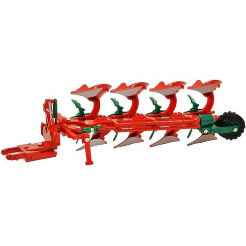 ERYI-Réplique De La Charrue Kverneland 2300 S Variomat, Compatible Avec Les Tracteurs Agricoles, Animaux Et Jouets À L'Échelle 1:32, Convient Aux Collectionneurs Et Aux Enfants À Partir De 3 Ans.