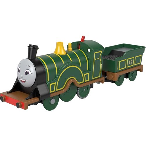 ERYI-Fisher-Price Thomas Et Ses Amis, Locomotive Motorisée Émilie, Train Fonctionnant À Piles, Avec Réservoir À Charbon, À Collectionner, Jouet Enfant, Dès 3 Ans, Hhn41