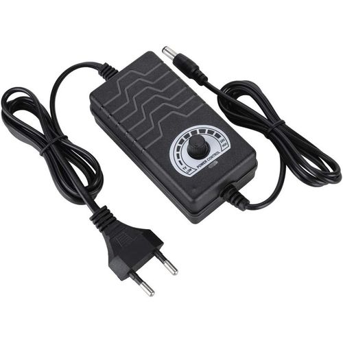 Eryi-Adaptateur D'alimentation Cc Réglable 48w 2a 1-24v, Contrôle De La Vitesse Du Moteur De L'adaptateur De Tension Pour La Caméra, La Surveillance, Les Dispositifs De Contrôle De La