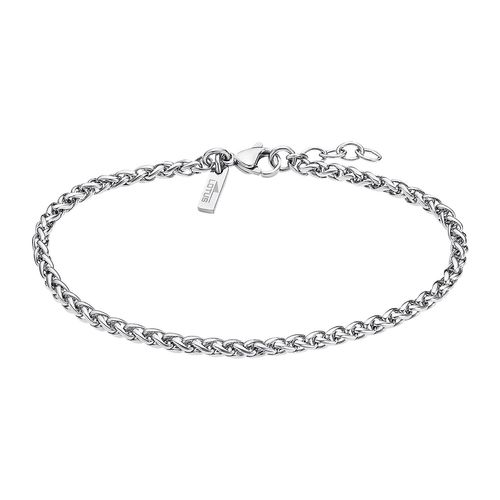 Bracelet Homme Lotus Style Acier Maille Gourmette