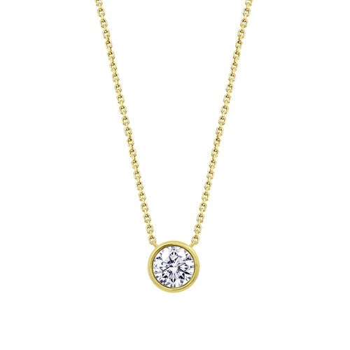 Collier Lotus Silver Charming Lady Argent Doré