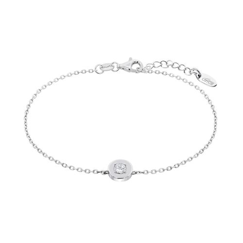 Bracelet Lotus Silver Essential Solitaire