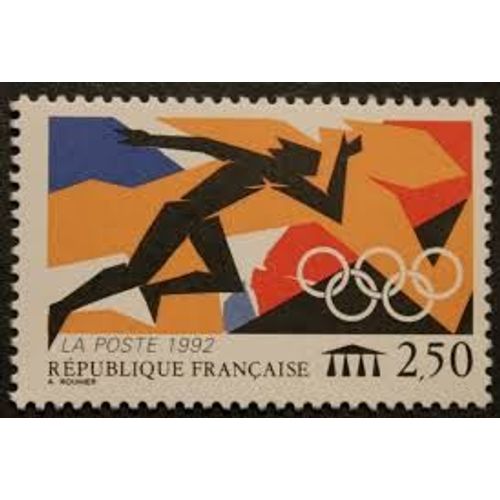 Jeux Olympiques D'Été À Barcelone (Espagne) Émission Commune France/Grèce Année 1992 N° 2745 Yvert Et Tellier Luxe