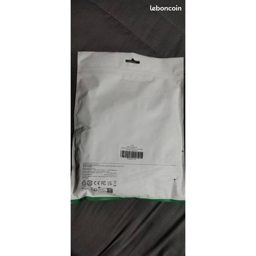 UGREEN Cat 7 Plat Câble Ethernet Réseau RJ45 Haut Débit 10Gbps 600MHz 8P8C (20 mètres)