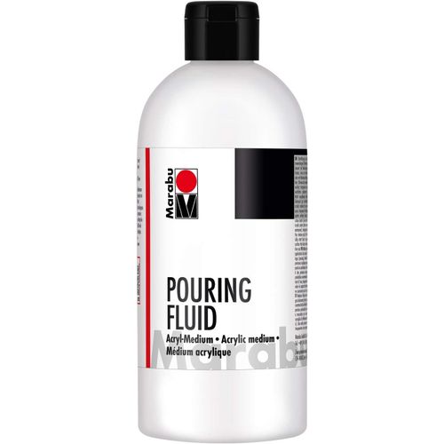 Pouring Fluid Acrylique Liquide, Médium De Lissage Fluide, Technique De La Peinture Fluide Et Coulées - Améliore Les Propriétés De Dégradé Des Peintures Acryliques, Ne Jaunit Pas