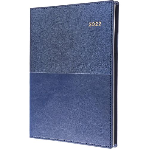 Valour Agenda Journalier 2022 Bleu Format A5