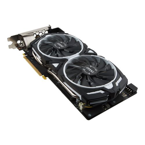 MSI GTX 1070 ARMOR 8G OC - Carte graphique - GF GTX 1070 - 8 Go GDDR5 - PCIe 3.0 x16 - DVI, HDMI, 3 x DisplayPort
