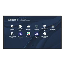 ViewSonic CDE9830 - Classe de diagonale 98" CDE30 Series écran LCD rétro-éclairé par LED - signalisation numérique - avec lecteur multimédia SoC intégré - Android - 4K UHD (2160p) 3840 x 2160 -...